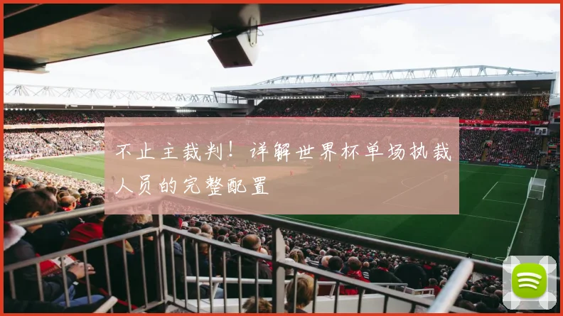 不止主裁判!详解世界杯单场执裁人员的完整配置