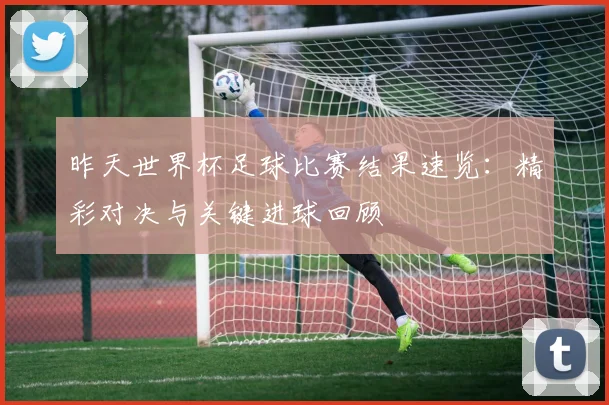 昨天世界杯足球比赛结果速览：精彩对决与关键进球回顾